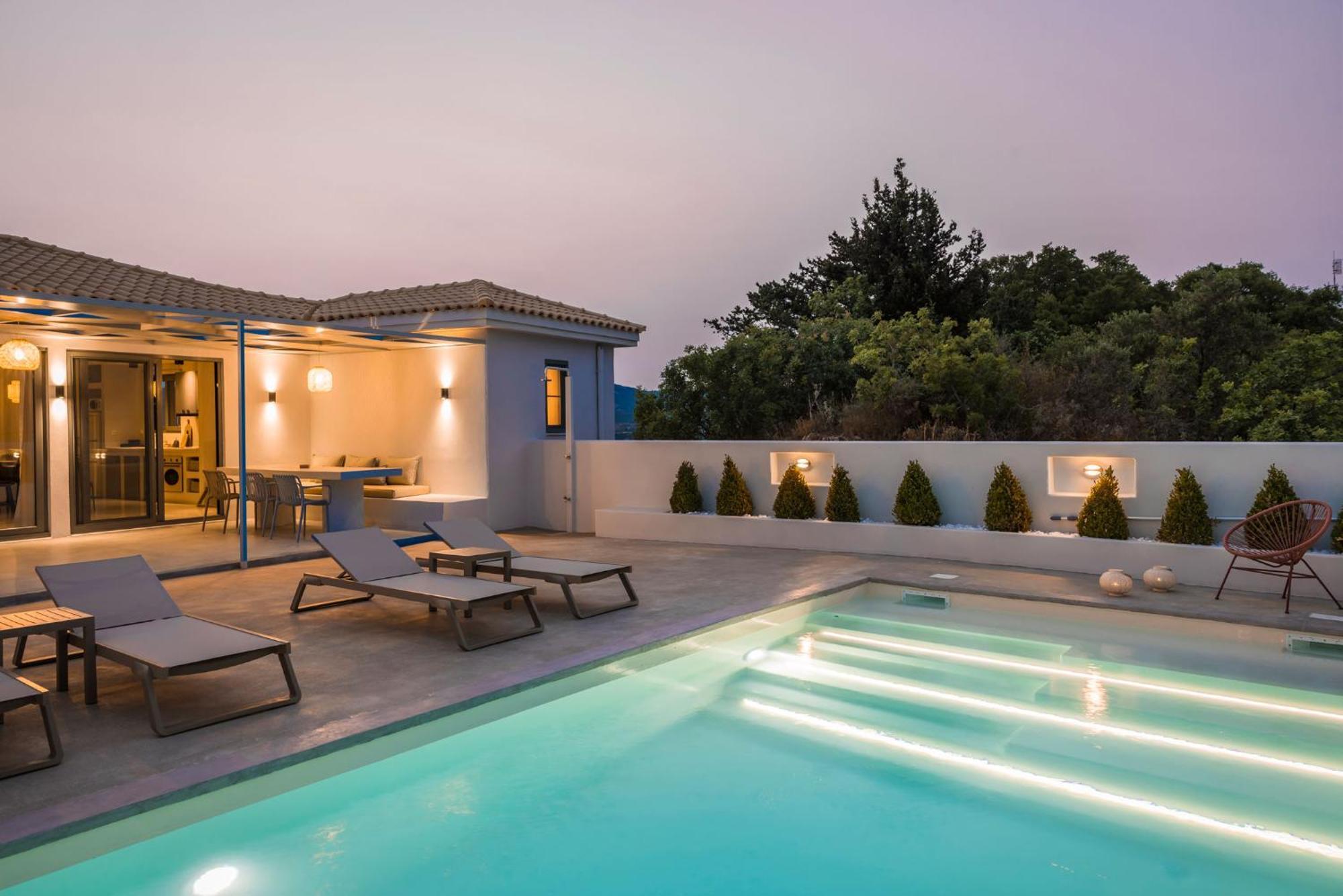 Lépedha Villa Mirto - Iris Sunset Villas מראה חיצוני תמונה