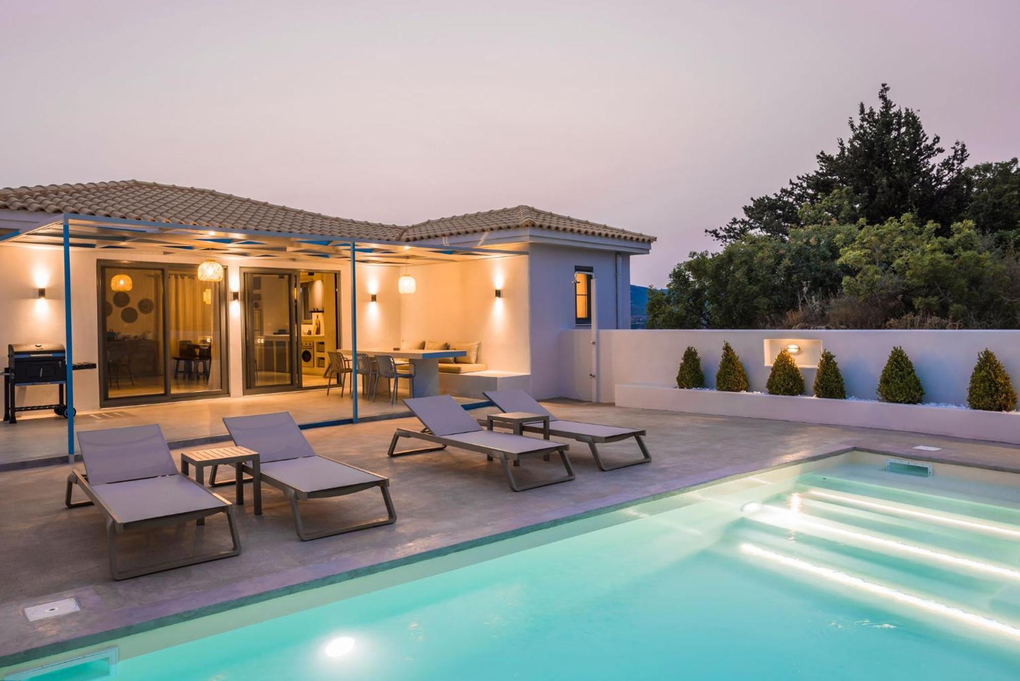 Lépedha Villa Mirto - Iris Sunset Villas מראה חיצוני תמונה